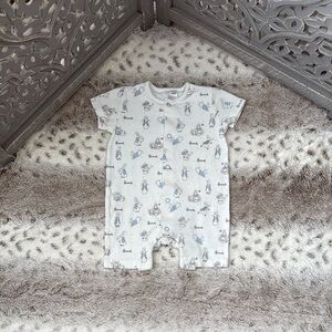 Harrods of London Peter Rabbit bodysuit kids 3-6 months baby infant garden party